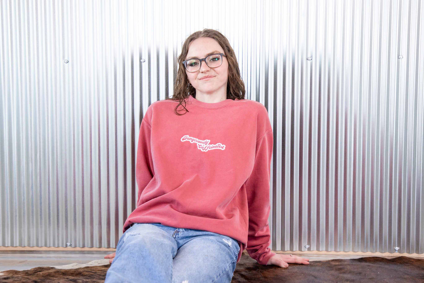 Dangerously Caffeinated Crewneck