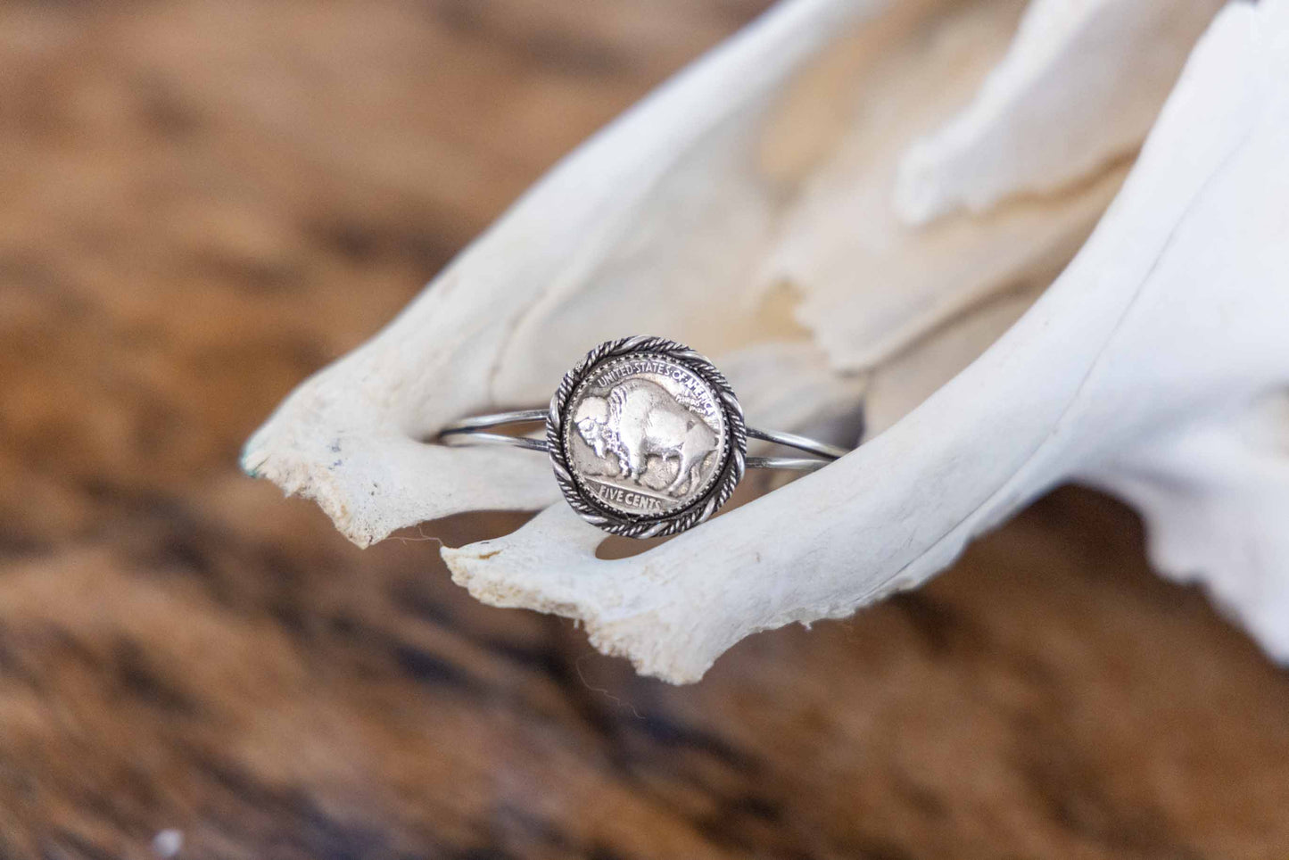 Buffalo Nickel Cuff