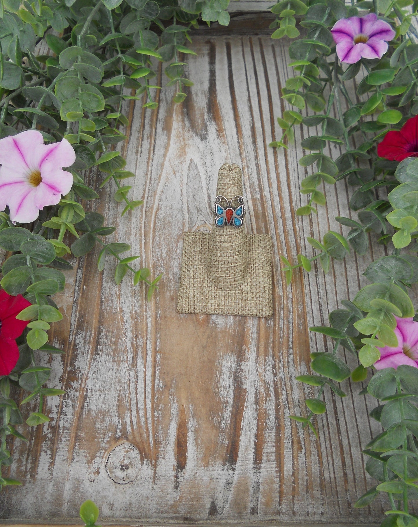 Vintage Butterfly Ring