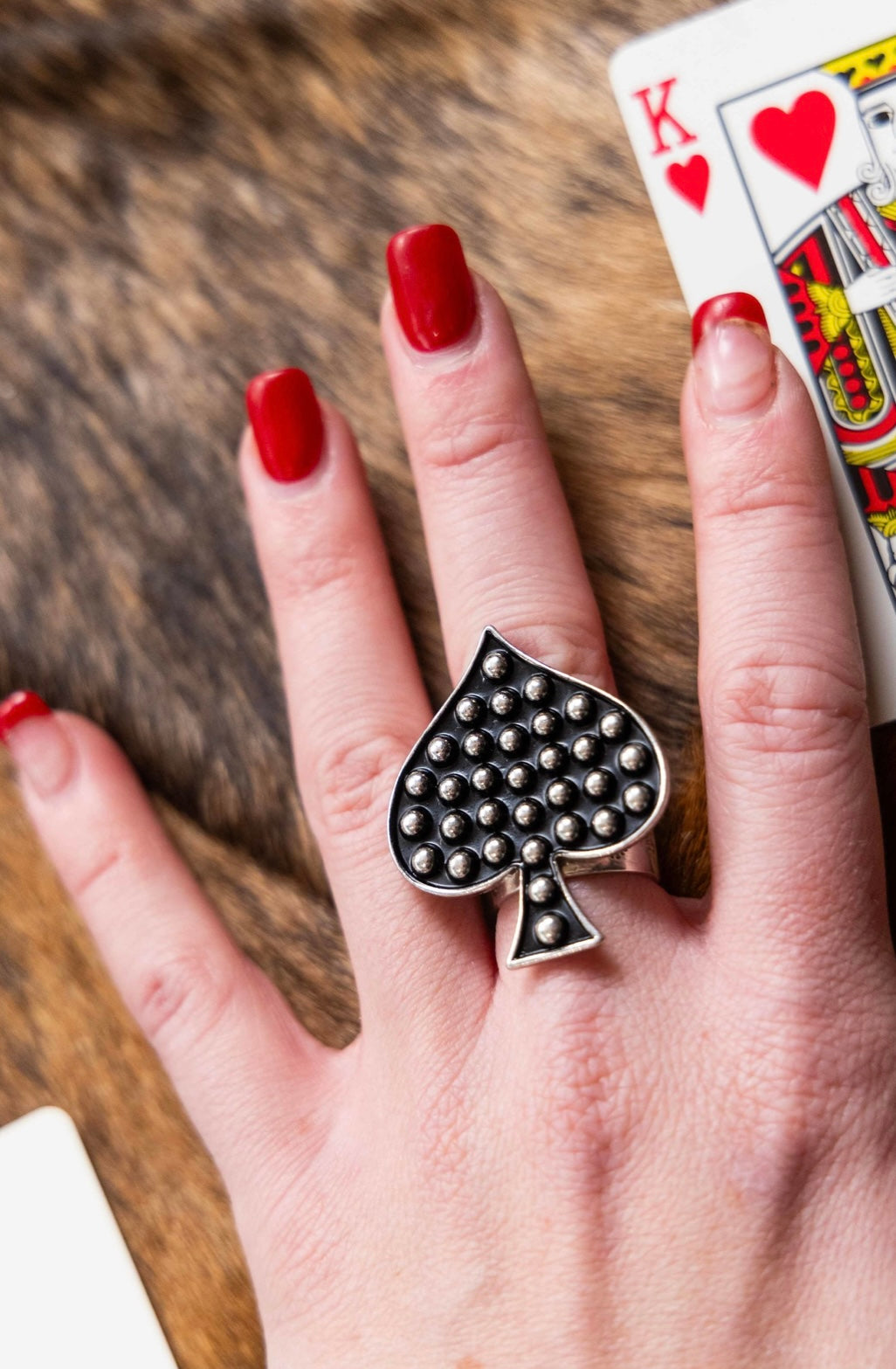 Spade Ring