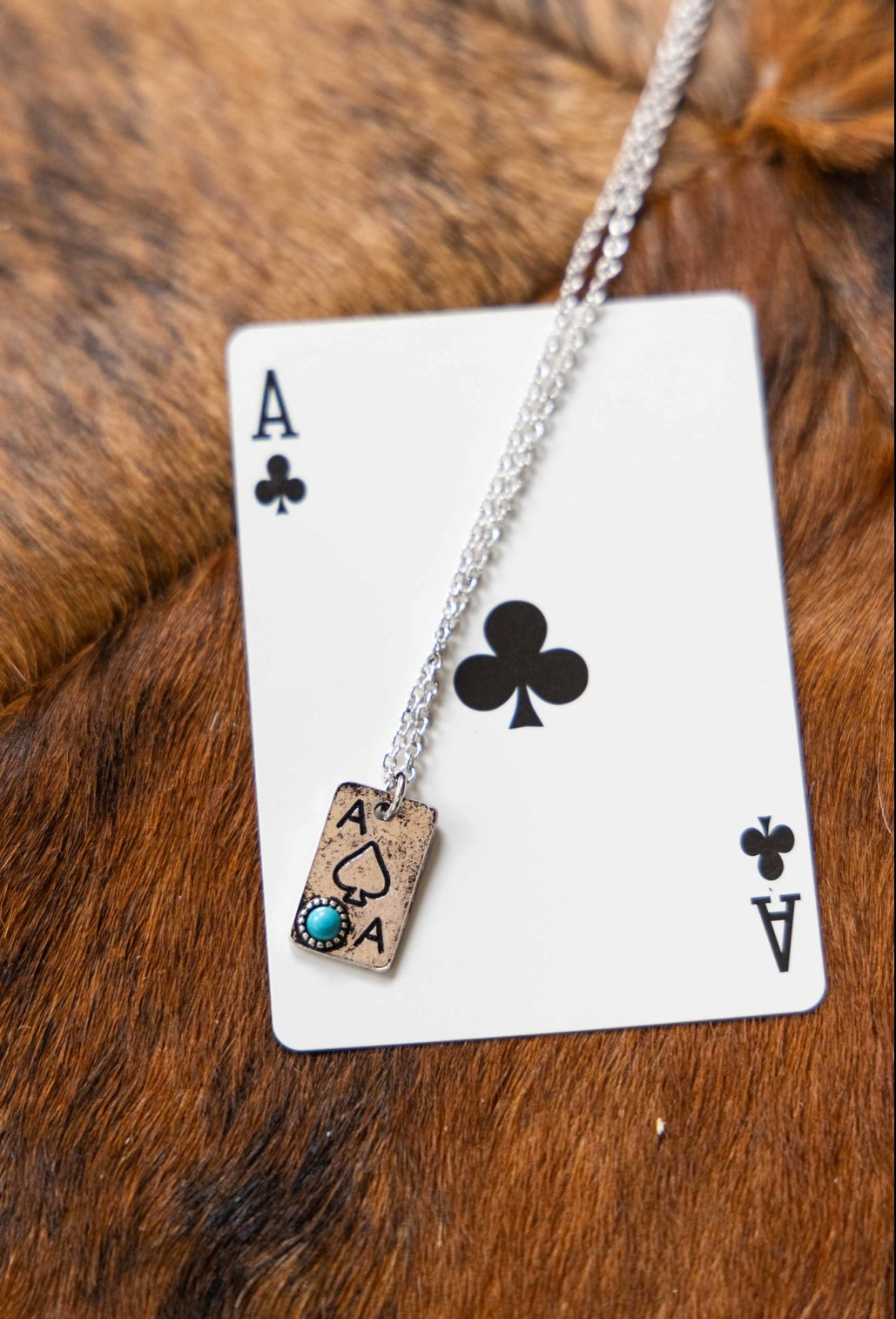 Ace of Spades Necklace