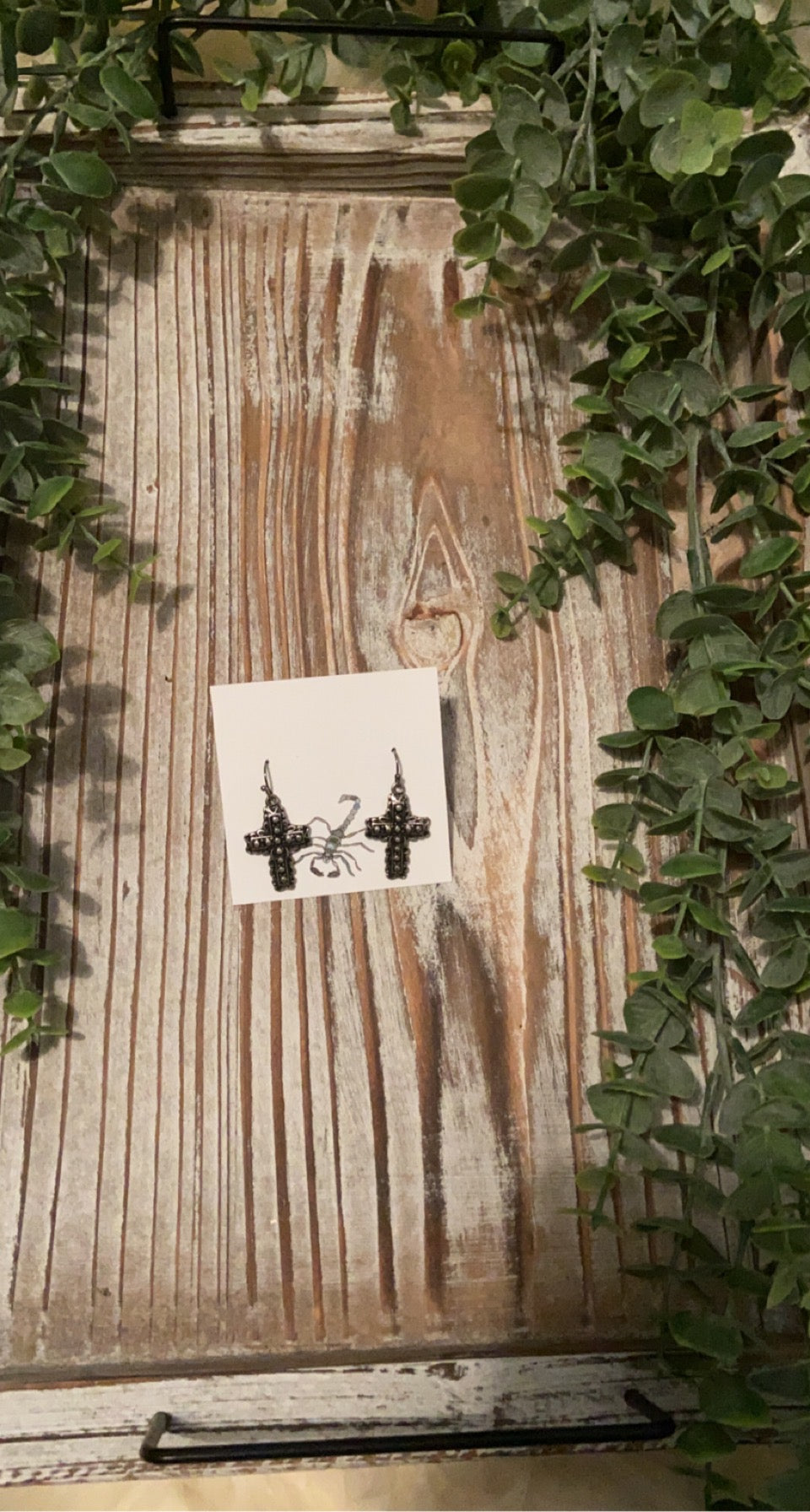 Cross Earrings