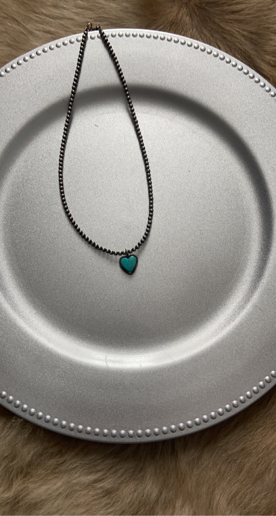 Turquoise Heart Pendant