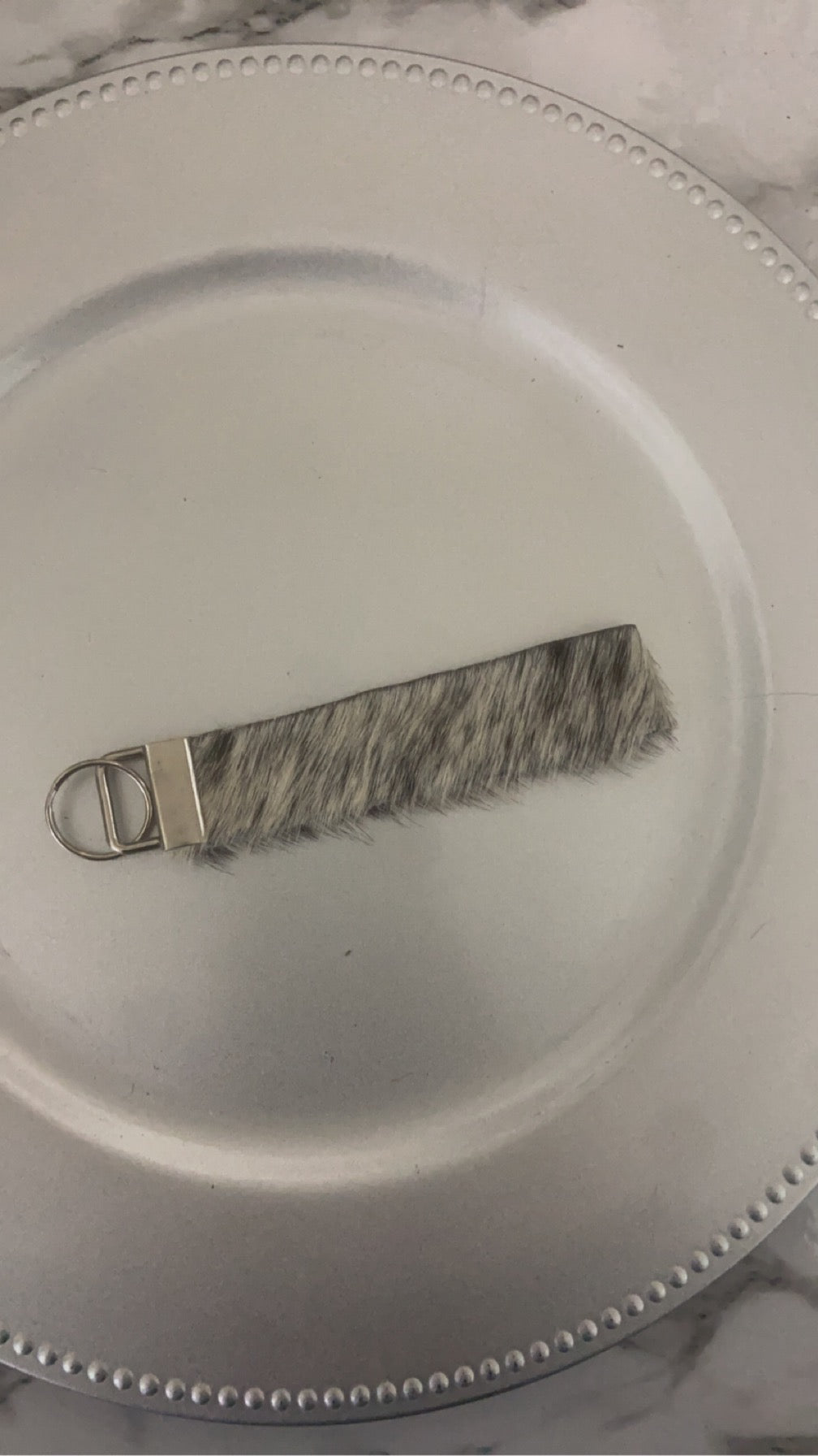 Cowhide Wristlet