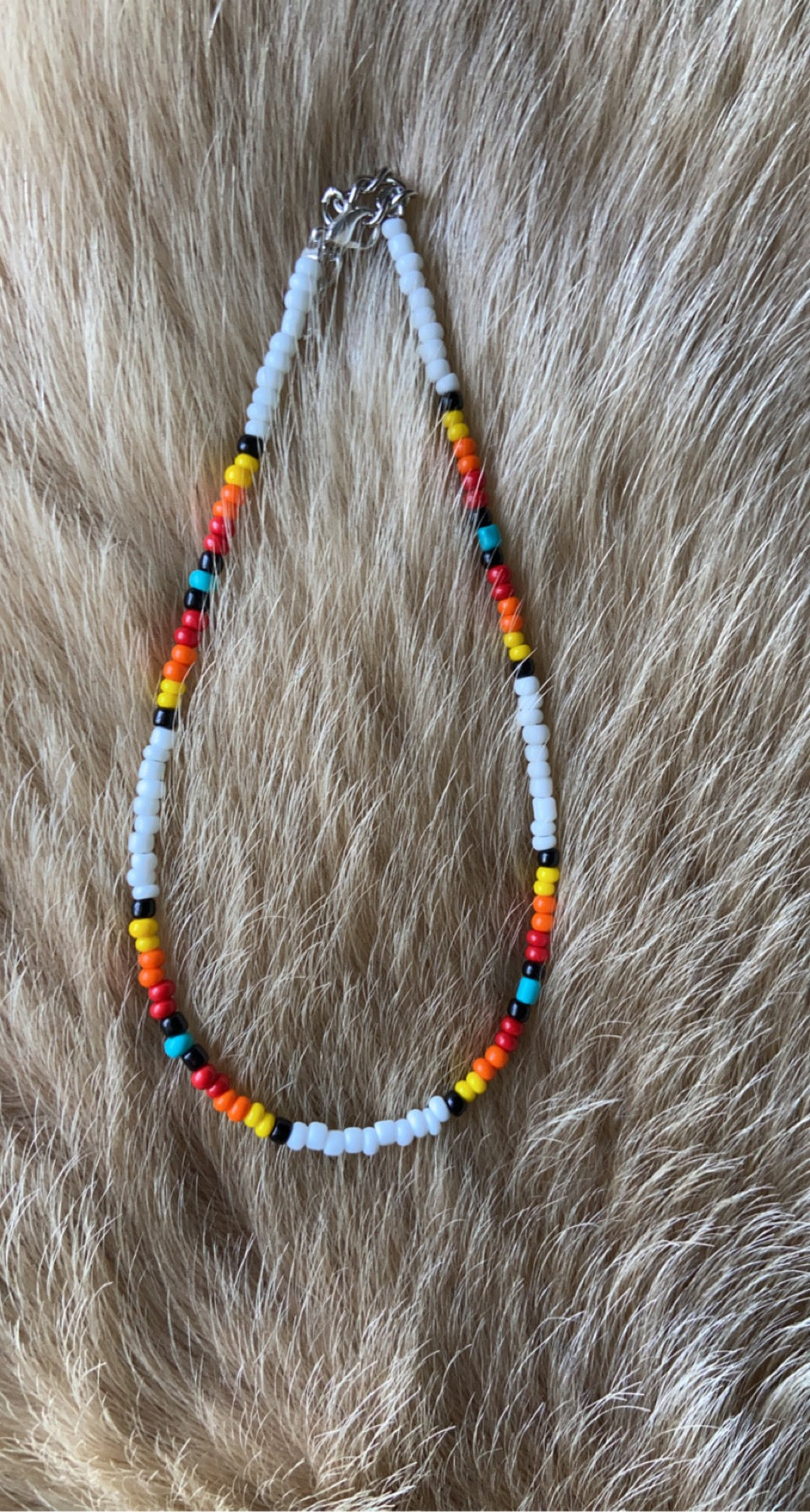 Beaded Aztec Choker
