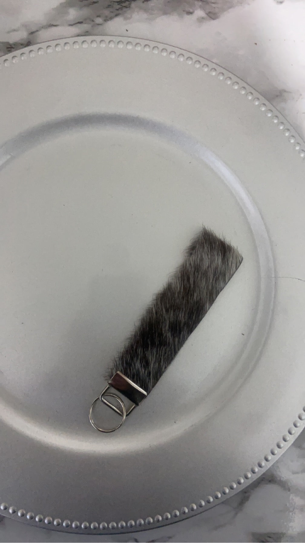 Cowhide Wristlet