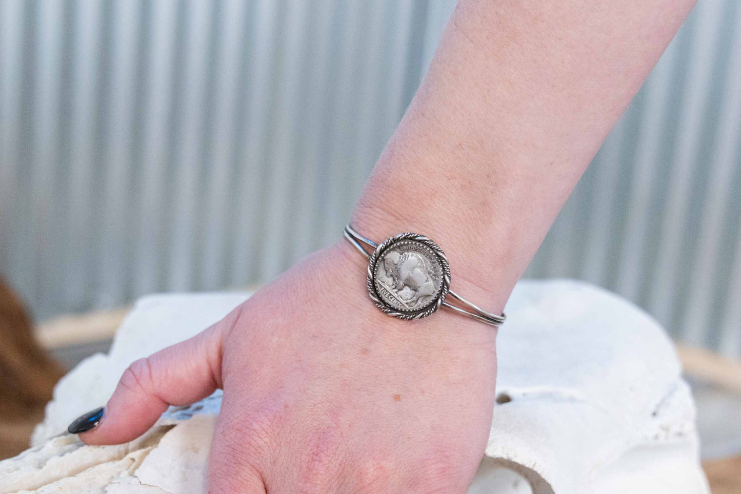 Buffalo Nickel Cuff