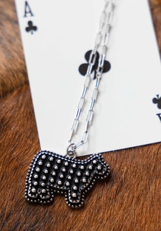 Bubble Cow Necklace