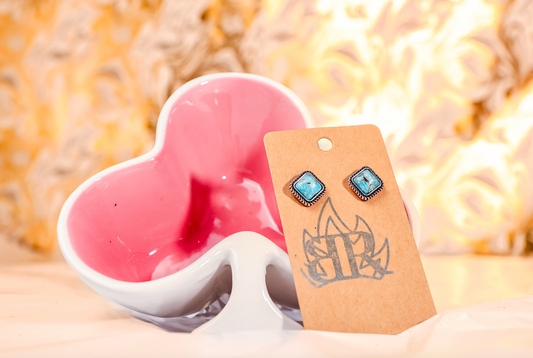 Baby Turquoise Studs