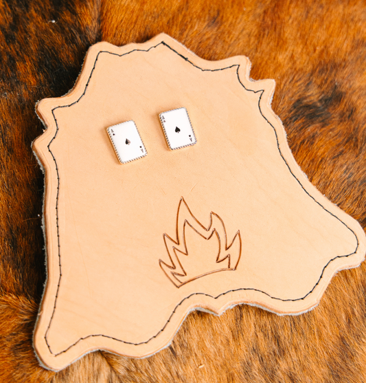 Playing Card Earrings
