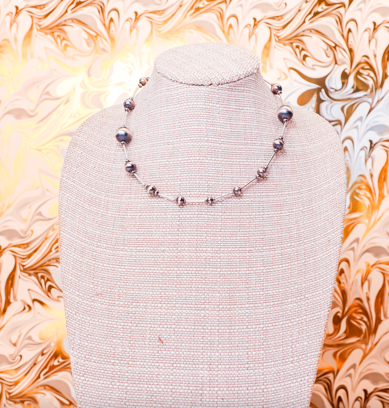 Liquid Silver Pearls