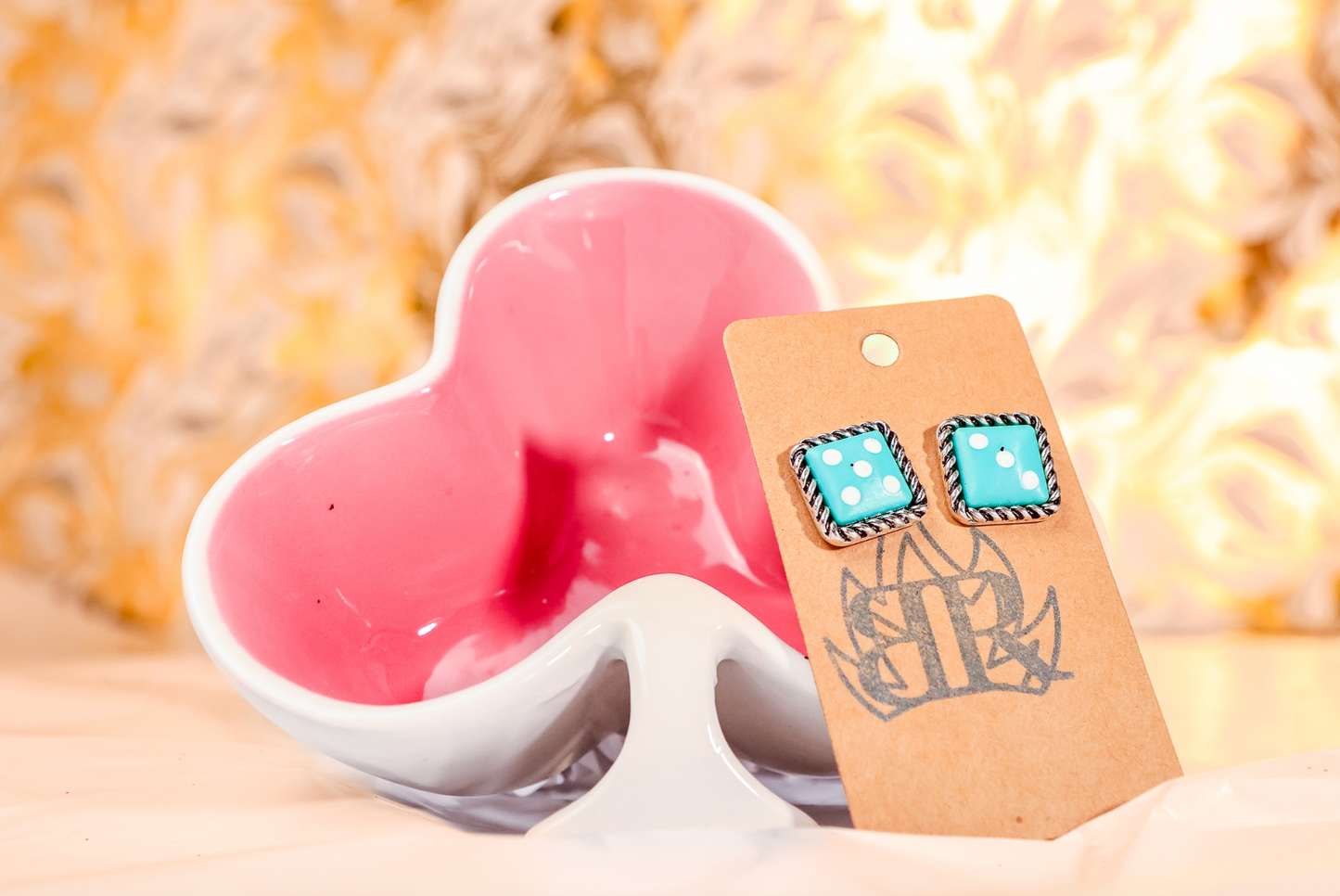 Dice Studs