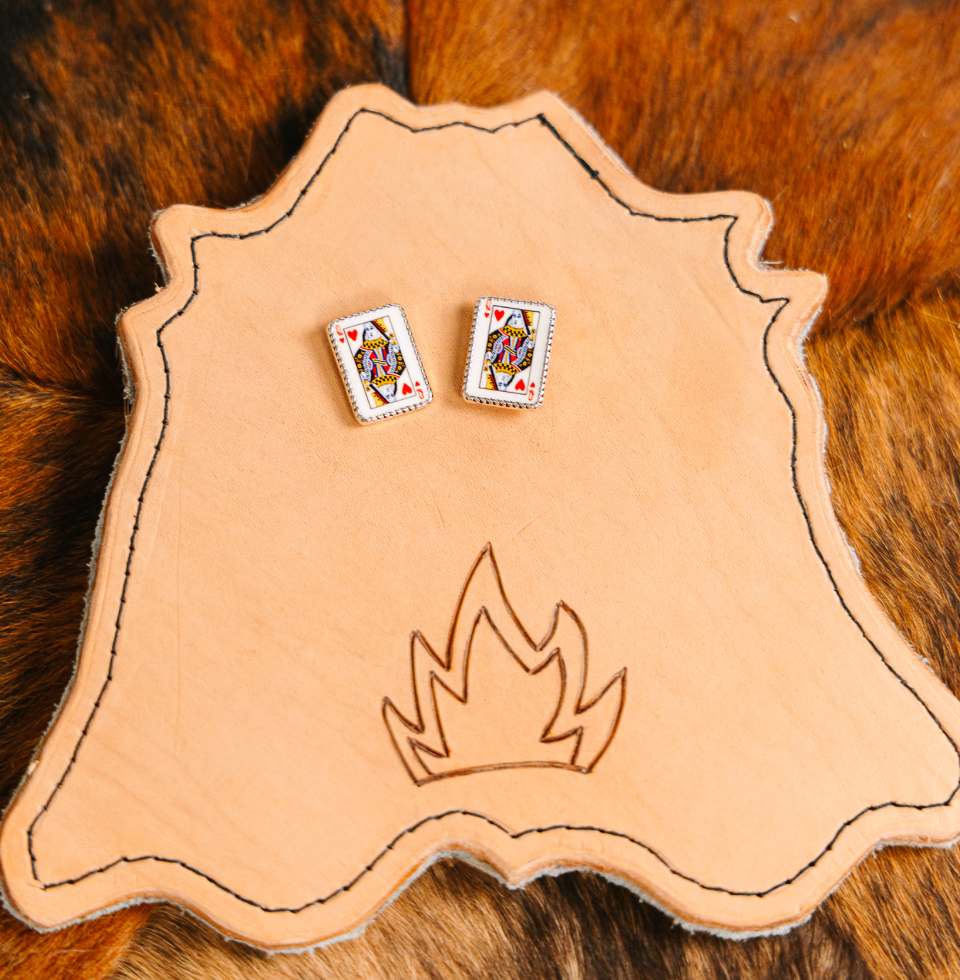 Playing Card Earrings