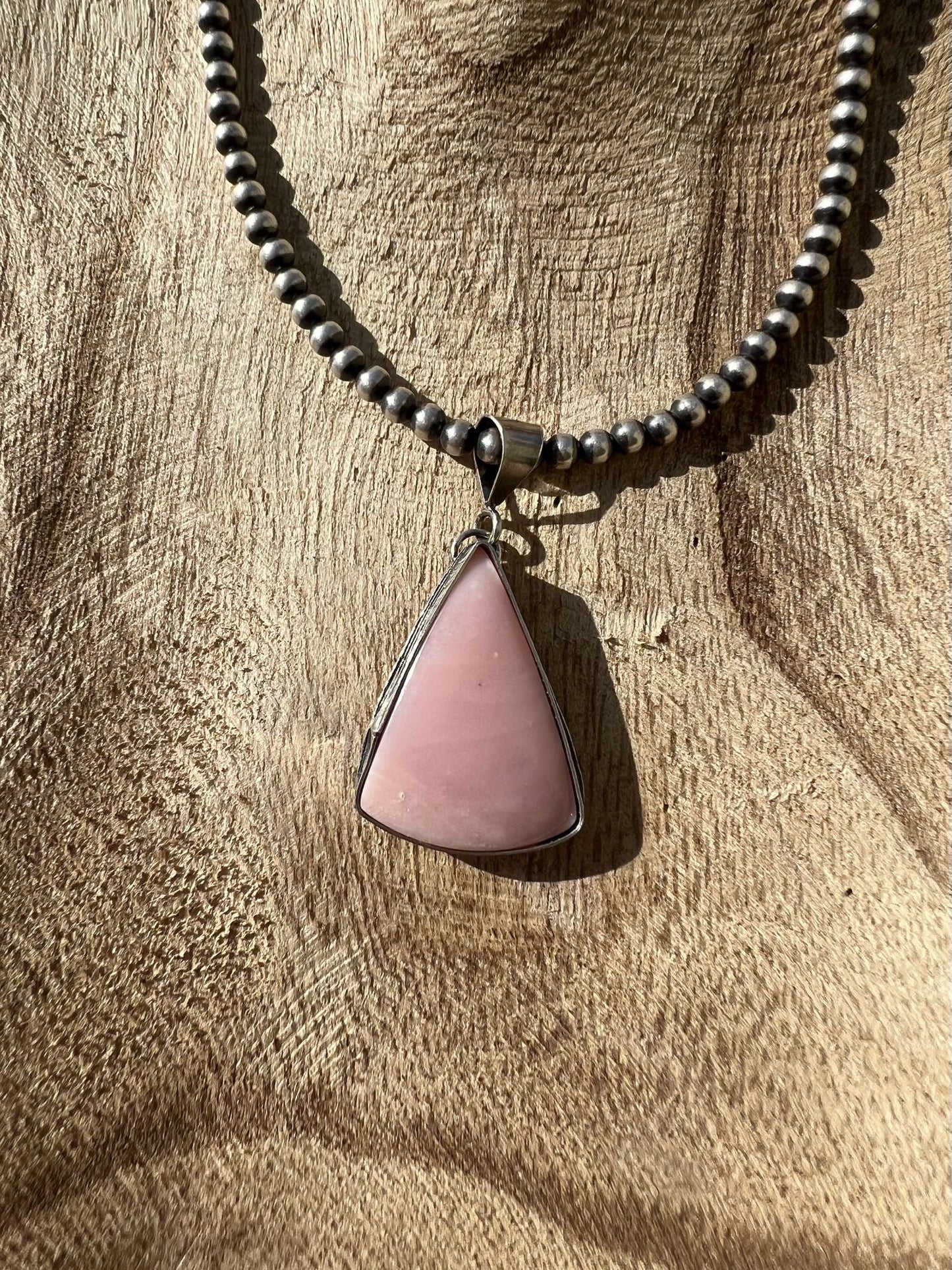 Pink Opal Pendant